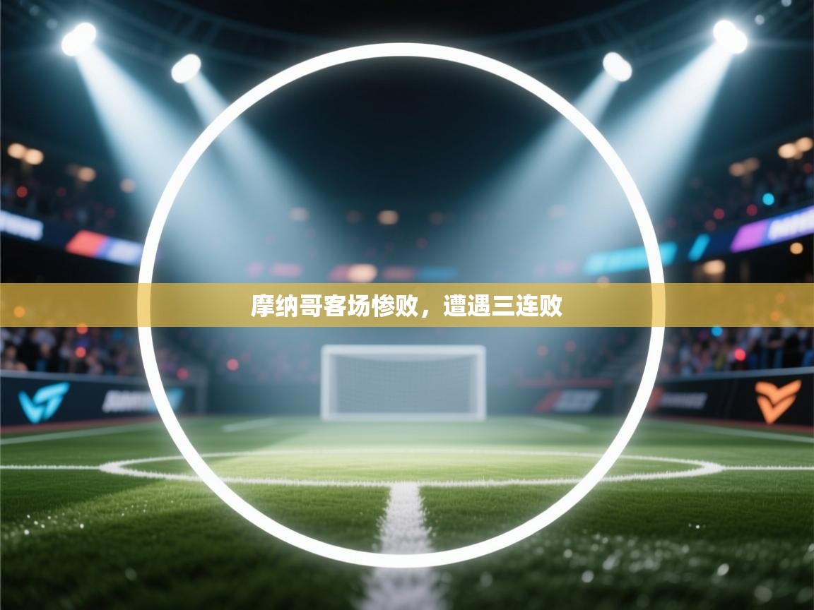 摩纳哥客场惨败，遭遇三连败